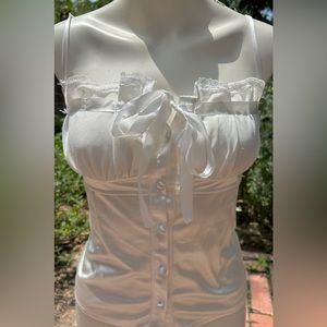 Unbranded Button up lace-top